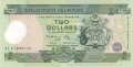 Solomon Islands 2 Dollars, (2001)